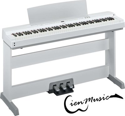 『立恩樂器』台南 YAMAHA 經銷商 P-255 P255 旗艦型 電鋼琴 白色 保固一年 分期0利率實施中