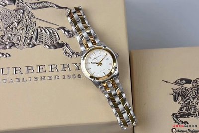 潮牌 Burberry 巴寶莉 BU1857 藍寶石玻璃鏡面 石英機芯手錶 深情經典腕錶 美國outlet代購-雙喜生
