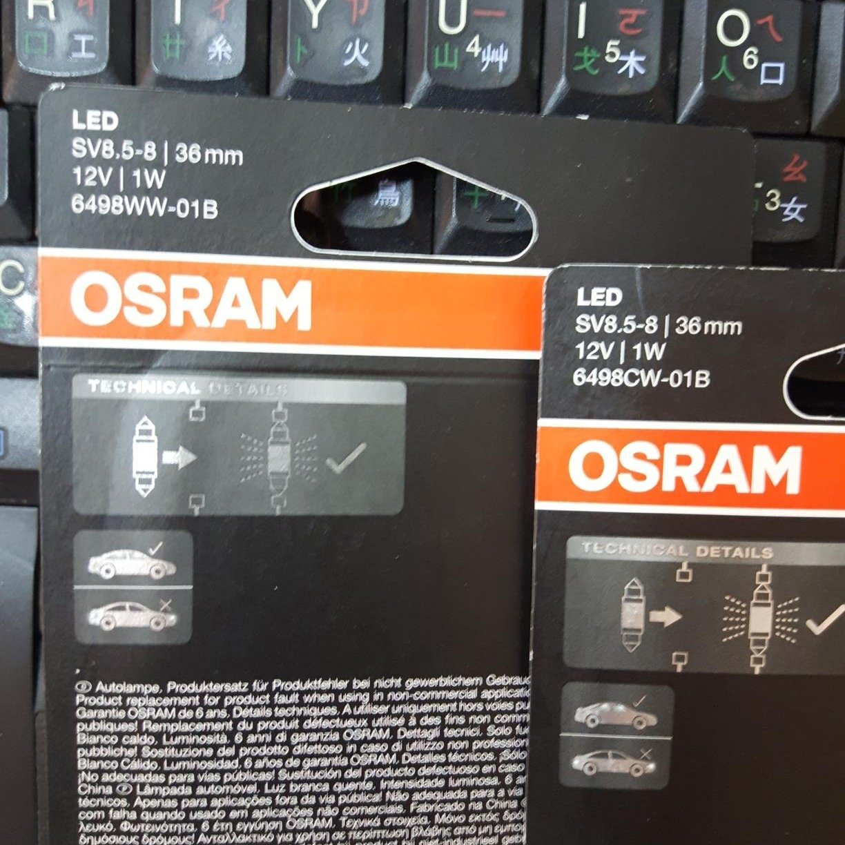 OSRAM LEDriving LED Retrofit C5W for interior lighting 6498CW-01B b