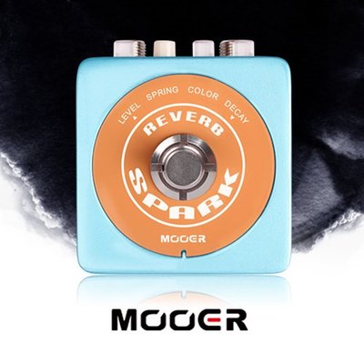 小叮噹的店- MOOER【Spark系列】Spark Reverb 混響 單塊 效果器(MREV-SRV)