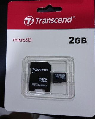 點子電腦-北投...全新◎創見 microSD/T-Flash 2GB 記憶卡◎2G，原廠保固5年280元
