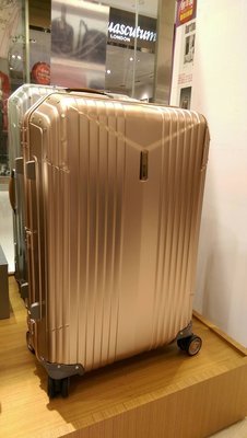 【限量玫瑰金】HARTMANN 7R MASTER鋁鎂合金26吋行李箱，比RIMOWA鈦金更高貴、更悠久的百年頂級行李箱