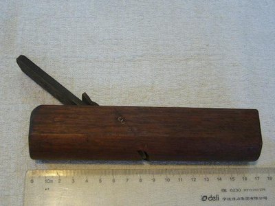 早期木工刨刀.鉋刀(24)~~外圓鉋~~長約16.5CM~~懷舊.擺飾.道具