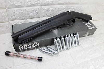 [01] Umarex T4E HDS68 防身 鎮暴槍 CO2槍 + CO2小鋼瓶 + 辣椒彈 ( 17MM辣椒彈散彈