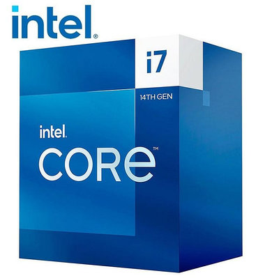 現貨】全新 Intel 英特爾 Core i7-14700F 處理器 CPU 原廠風扇 20核28緒 I7【公司貨
