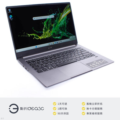 「點子3C」Acer SF314-57G-55UK 14吋筆電 i5-1035G1【店保3個月】8G 512G SSD MX350-2G 文書筆電 DN270