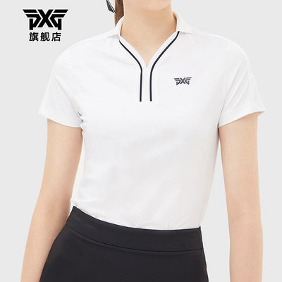 高爾夫服裝女士短袖T恤POLO衫運動休閑golf顯瘦上衣韓國進口--三姨小屋