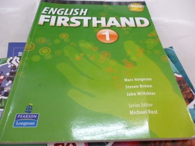 買滿500免運- 《English Firsthand (1) 4e》(2CD)2011 Helgesen.Brown Longman