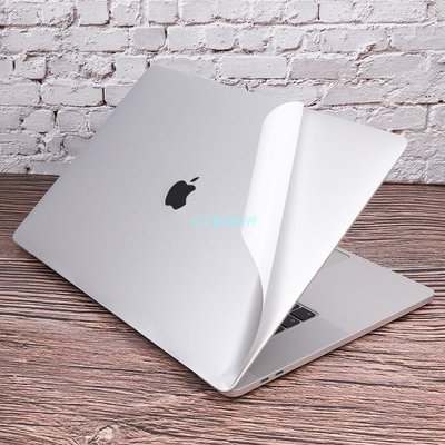 MacBook保護套macbook保護貼 蘋果金屬前後保護貼 pro13寸全套13.3保護 air11貼紙 mac15 隱形貼膜全身機