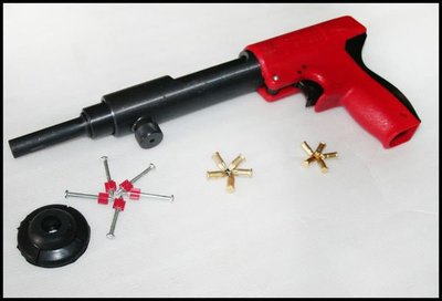 全新  可退殼 威力強大 神槍手307S 火藥釘槍 6.0mm彈藥 安全 有趣 刺激 PK 喜得釘
