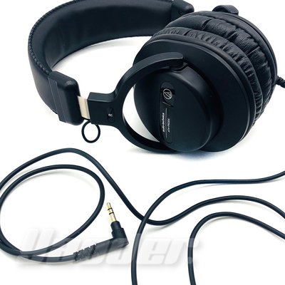 【福利品】鐵三角 ATH-PRO5X 黑 (1) DJ專業監聽耳機 無外包裝 送收納袋