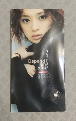 浜崎あゆみ (濱崎步) - Depend on you   日版 二手單曲 CD
