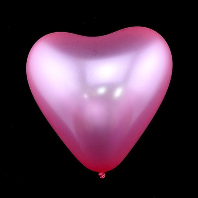 宴會佈置告白氣球造型氣球 12吋珠光心形氣球-白/紅/金/紫/水藍/彩色/粉/銀
