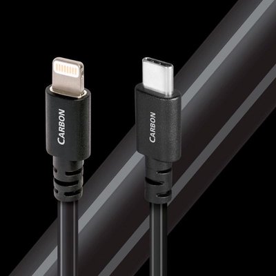 [紅騰音響]audioquest carbon USB A to Lightning、USB A to Type C、Type C (0.75m)即時通可議價