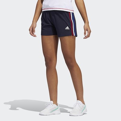 【Dr.Shoes 】Adidas AMERICANA SHORTS 深藍 美國配色 短褲 女款 GK3633