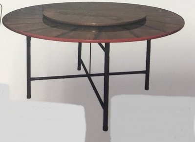 《利通餐飲設備》4尺 塑合板波麗面 圓桌 大圓桌 餐桌