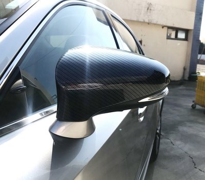 IDFR ODE 汽車精品 Lexus IS300 IS200t 17-UP 卡夢 碳纖紋 後視鏡飾蓋