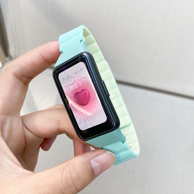 【小清新】適用榮耀手環6錶帶 華為手環6/6Pro腕帶NFC版通用智能運動替換帶個性潮男女生新款創意非正品配件