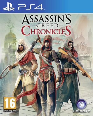 (全新現貨中文版)PS4 刺客教條 編年史 三部曲 Assassins Creed Chronicles 中文版