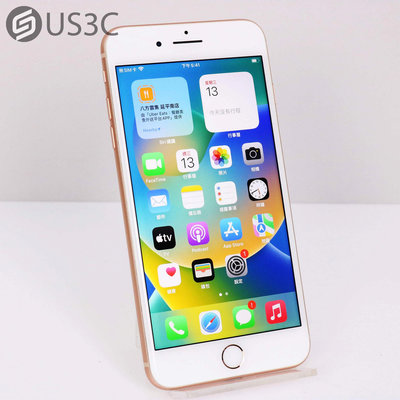 【US3C-小南門店】公司貨 Apple iPhone 8 Plus 64G 5.5吋 金色 指紋辨識 蘋果手機 二手手機 UCare延長保固3個月