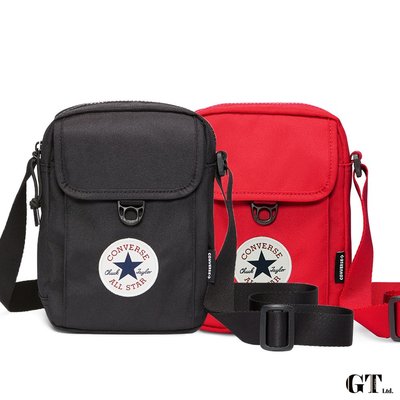 【GT】Converse 黑紅 側背包 素面 側背 斜背 隨身 小包 背包 包包 斜背包 隨身包 單肩背 基本款