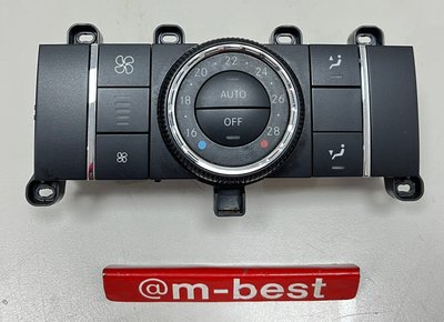 BENZ W251 2005- 冷氣面版 面板 按鍵 風速 開關 歐規 後座用 (日本外匯拆車品) 1648700189