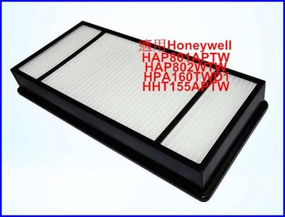 (送濾網)適用 Honeywell HAP801APTW 空氣清淨機 HEPA濾心 (4入/規格同HRF-HX2-AP)