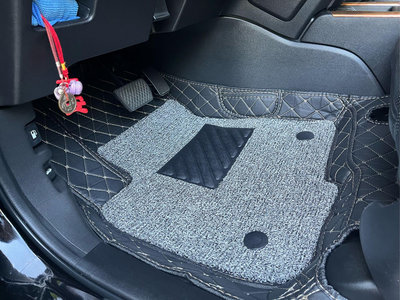 HONDA CRV5、5.5代專用腳踏墊/車用地墊_合成皮質全包覆、全防水、防髒污、防沙、防塵，確保車內清潔