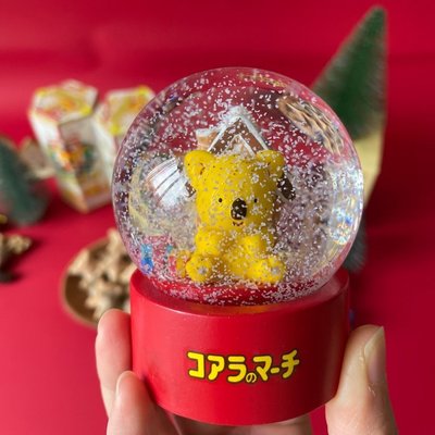 7-11「聖誕水晶球2021」樂天小熊餅水晶球 水晶球 樂天小熊