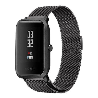 華米米動青春版表帶 華米手表Amazfit 三星Gear S3手表帶三星gear sport S2不銹鋼米蘭尼斯磁吸表帶