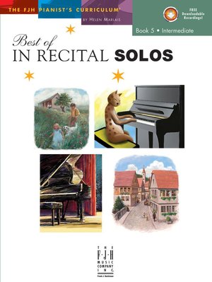 【599免運費】Best of In Recital Solos-音樂會精選輯, Book 5  F2246