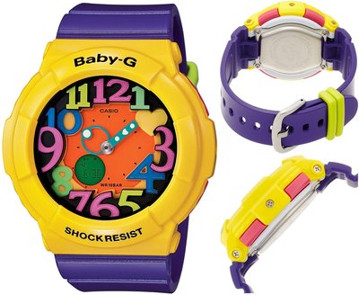 日本正版 CASIO 卡西歐 Baby-G Crazy Neon BGA-131-9BJF 女錶 女用 手錶 日本代購