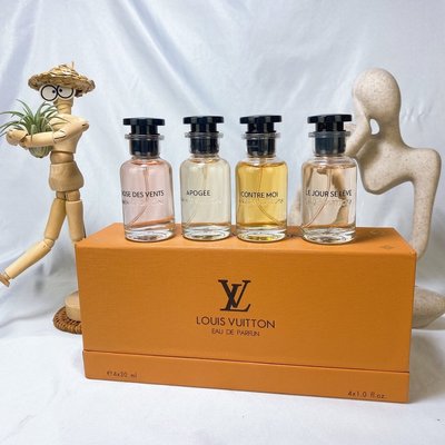 LV 路易威登 LV香水4件套*30ml LV香水 風中玫瑰 女性淡香水 旅行裝香水