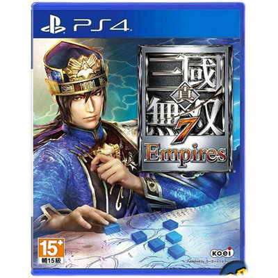 遊戲機 PS4游戲光碟 光盤真三國無雙7 帝國 三國7 中文 支持PS5二手