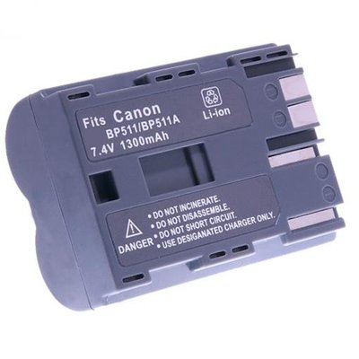 小青蛙數位 CANON BP-511 BP511  鋰電池 電池 相機電池  5D 10D 20D 30D 40D 50