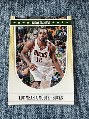 Luc Mbah A Moute 2011-12 NBA Hoops #129 Glossy