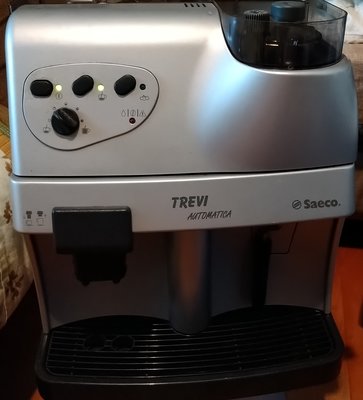 八成新Delonghi迪朗奇ESAM3500 咖啡機零件拆賣約1500元，租售純義大利製一代名機喜客Saeco全自動咖啡機