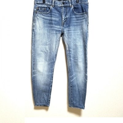 Saint Laurent Paris denim jeans 水洗刷磨破壞牛仔褲 W30