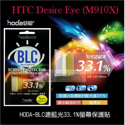 s日光通訊@HODA-BLC HTC Desire Eye (M910X)濾藍光33.1保護膜/螢幕貼/保護貼/疏水疏油