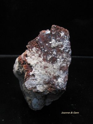 氟鋁石膏 (Creedite) #5~中國貴州晴隆縣透氟鋁石膏~天然原礦、標本