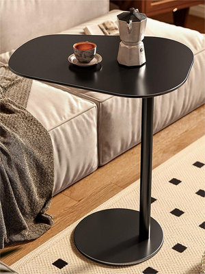 沙發邊幾茶幾邊桌簡約輕奢風小戶型咖啡桌移動現代簡約鐵藝小桌子