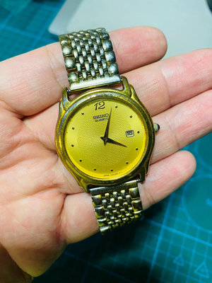日本seiko精工男士腕錶金錶古董錶老手錶 家里閒置 不包好