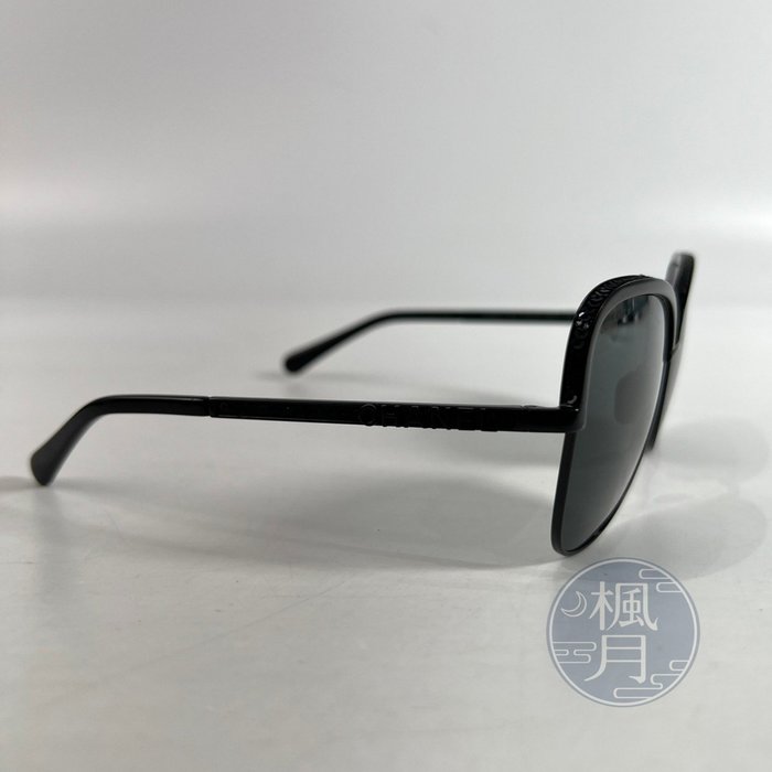BRAND楓月 CHANEL 香奈兒 4270 黑色 蝴蝶型 墨鏡 眼鏡 配件 穿搭 遮陽
