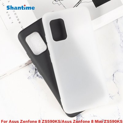 ASUS保護殼適用華碩Asus Zenfone 8 ZS590KS手機殼內外磨砂軟殼彩繪素材殼