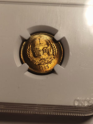 1985年壹角硬幣，保真，非假不退2833