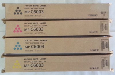 RICOH理光彩色影印機原廠碳粉 MPC4503 MPC5503 MPC6003 C4503 C5503 C6003