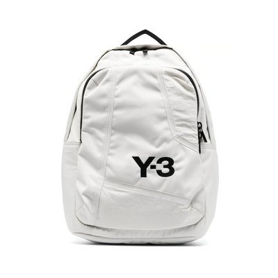 [全新真品代購-S/S23 新品!] Y-3 LOGO 白色 後背包 (Y3)