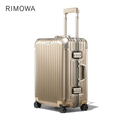 【二手】德國正品 RIMOWA/日默瓦Original22寸金屬拉桿行李旅行箱商務艙登機旗艦店