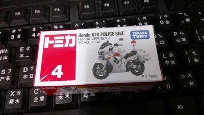 【荳荳小舖】TOMICA 多美小汽車 Honda VFR 警用重型機車 NO:4《全新》