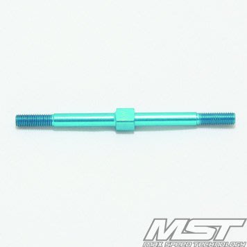 大千遙控模型 MST 鋁合金可調拉桿 3×60MM - 藍 210105